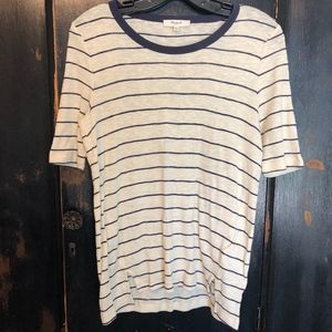 Madewell Striped Sweater Tee